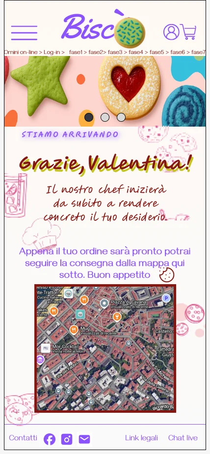 Stiamo arrivando