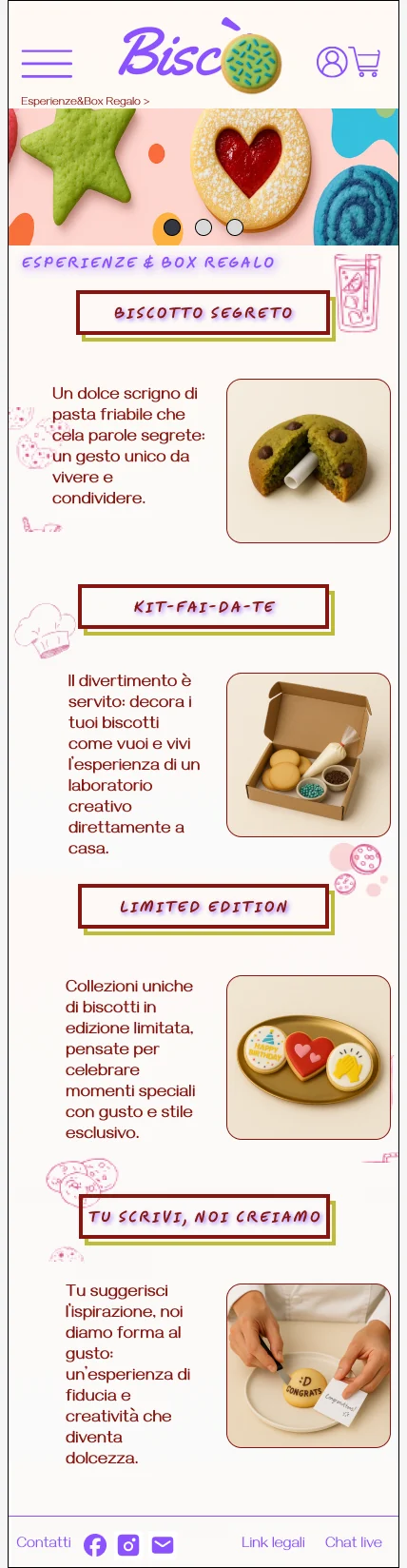 Esperienze e box regalo